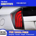 Car Styling for Toyota PRIUS Hybrid 2009-2014 Taillight DRL Rear Lamp Dynamic Turn Signal LED Brake Lights