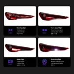 LED Auto Taillight Assembly For BMW G22 Taillight 20 20-2023 G82 M4 GTS 425i 430i Upgrade Dynamic Turn Signal Lamp - Image 3