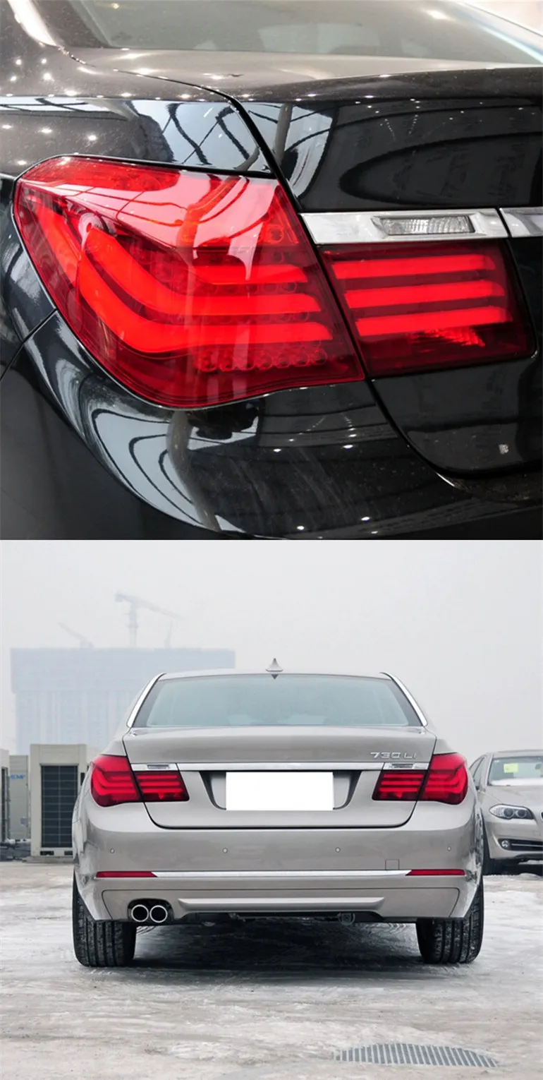Car Lights For F02 F01 2009-20 15 7 Series 730li 740li 750li 760li LED Auto Taillights Upgrade Blink Turn Signal Lamp Accessories