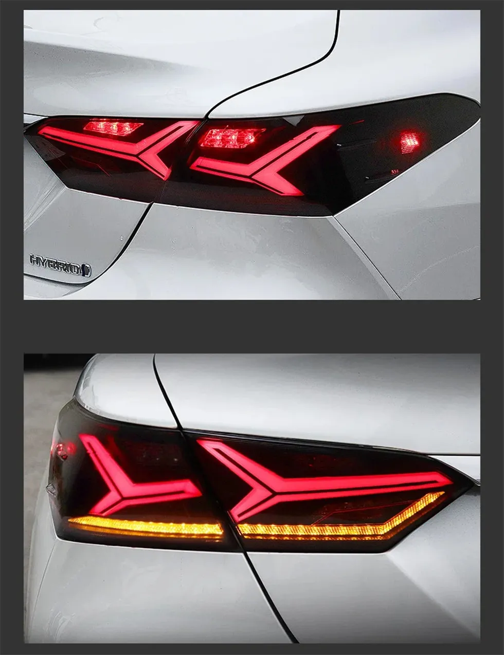 Taillight For Toyota Camry EX Tail Lights 20 18-20 22 With Sequential Turn Signal Animation Brake Parking Lamp