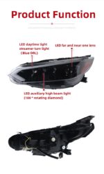 Car Headlights for Nissan 14th Generation Sylphy 20 20-20 22 Headlight Assembly LED Daytime Running Light Diamond Style Turn Signal Lights - Image 5