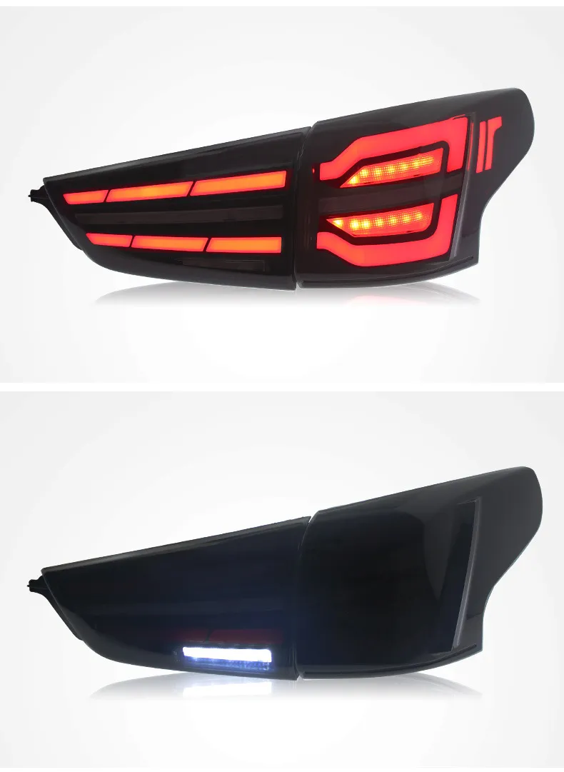 LED Taillight For Qashqai 20 16-20 22 DRL Running Signal Brake Reversing Parking Tail Light Assembly