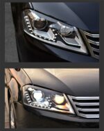 Car Head Lamp for VW Passat B7 20 12-20 16 Passat Europe LED DRL Hid Headlight Angel Eye Bi Xenon Beam Headlights - Image 5
