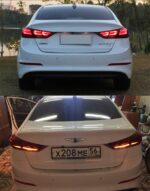 Cars For Hyundai Elantra 20 16-20 20 Taillights Rear Lamp LED DRL Running Signal Brake Reversing Parking light - Image 3