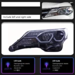 LED Headlight for Toyota RAV4 2013-20 16 LED Auto Headlights Assembly Upgrade Bicofal Lens Dynamic Signal Lamp - Image 6