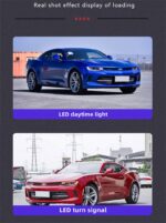 LED Headlight for Chevrolet Camaro 20 16-20 20 LED DRL LED Streamer Turn Signal Light Front Daytime Lights Headlamp - Image 4