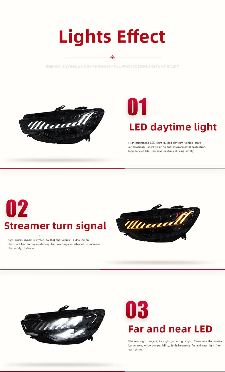 LED Matrix Headlights For Audi A6L Headlight Assembly A7 Startup Blue DRL Head Light Streamer Turn Signal Lights