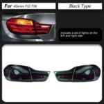Taillight For 4Series F32 M4 F36 Tail Lights OLED Style With Sequential Turn Signal Animation Brake Parking - Image 7