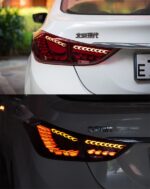 Car Taillight For Hyundai Elantra 20 11-20 16 Taillights Rear Lamp LED Turn Signal Lights Brake Reverse Accessory - Image 3
