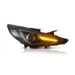 LED Head Light Parts For Hyundai Sonata 8 2010-2014 Front Headlights Replacement DRL Daytime light Projector Facelift - Image 2