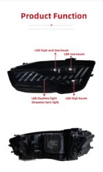High Low Beam for Audi A7 Headlights 2011-20 17 RS7 LED Daytime Lights DRL Dynamic Turn Signal Head Lamp - Image 5