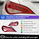 LED Taillight For Benz W117 CLA 2014-20 19 DRL Running Signal Brake Reversing Parking Tail Light Assembly - Image 6