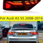 Car Styling for Audi A5 S5 2008-2016 LED Tail Light Animation DRL Dynamic Signal Reverese Automotive Accessories