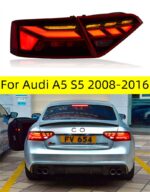 Car Styling for Audi A5 S5 2008-2016 LED Tail Light Animation DRL Dynamic Signal Reverese Automotive Accessories