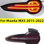 Car Tuning Taillight Modified For Mazda MX5 20 15-20 22 Taillights LED DRL Running Lights Fog Lights Rear Parking Lamp