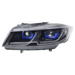 Car Headlights For BMW 3 E90/E91 2005-2012 Spoon Styling LED Daytime Lights Dual Projector DRL Car Accesorios Modified - Image 2