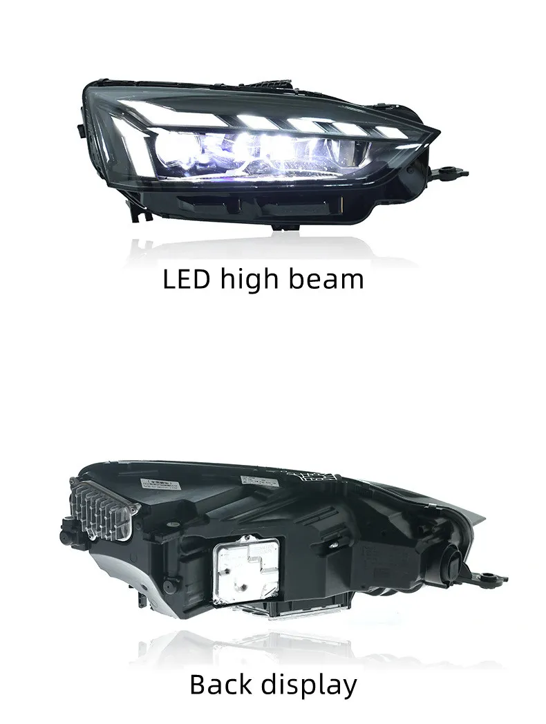 Car Lights Assembly For AUDI A5 20 17-20 20 LED Daytime Running Light Flowing Light Steering Signal Light