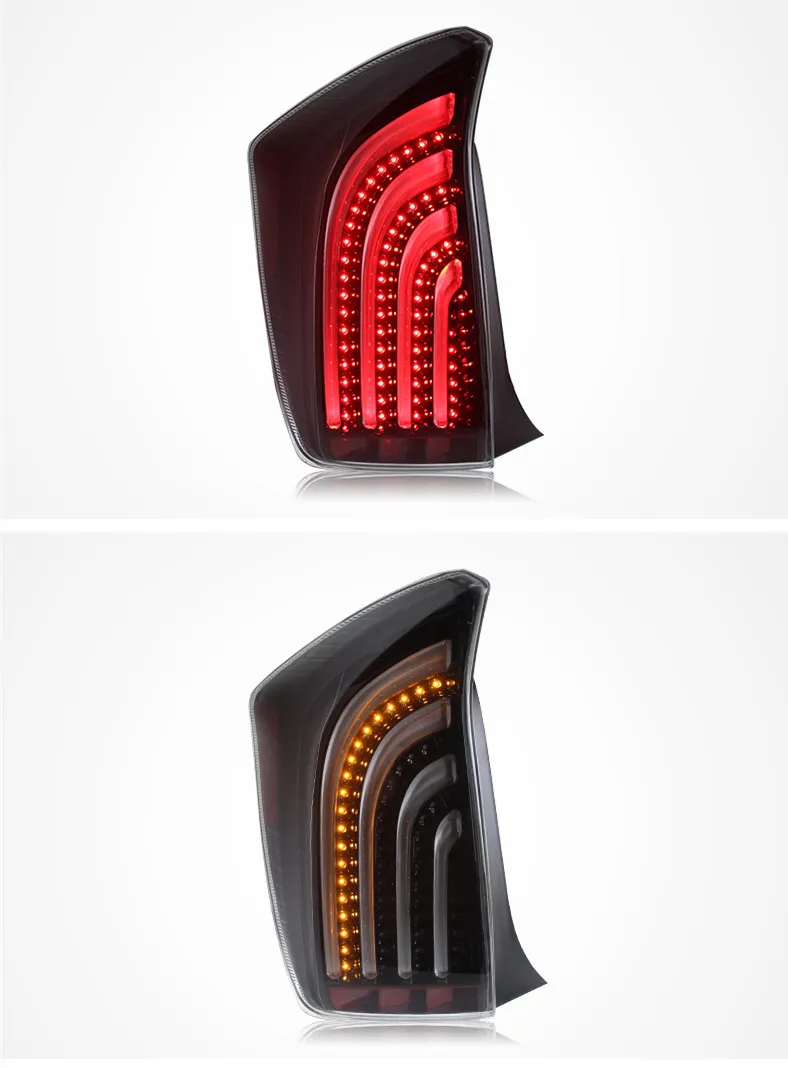 LED Taillight For Toyota PRIUS 2010-2012 Taillights LED DRL Running Lights Fog Lights Angel Eyes Rear Parking Lights