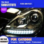 Car Headlight for Porsche cayenne 2003-2007 LED Headlights Upgrade LED Angel Eye Front Lights Assembly - Image 3