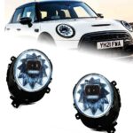 Head Lights for MINI F55 F56 20 14-20 21 Upgraded LED Bifocal Lens Day Running Turning Signal Head Lamps Assembly - Image 2