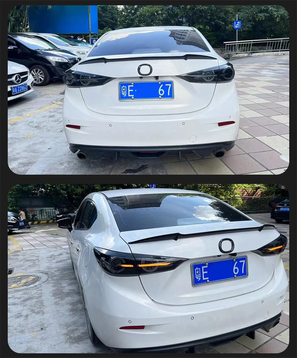 Auto Taillight For Mazda 3 LED Taillight 2014-20 19 Axela Styling LED Running Lights Sequential Signal lamp