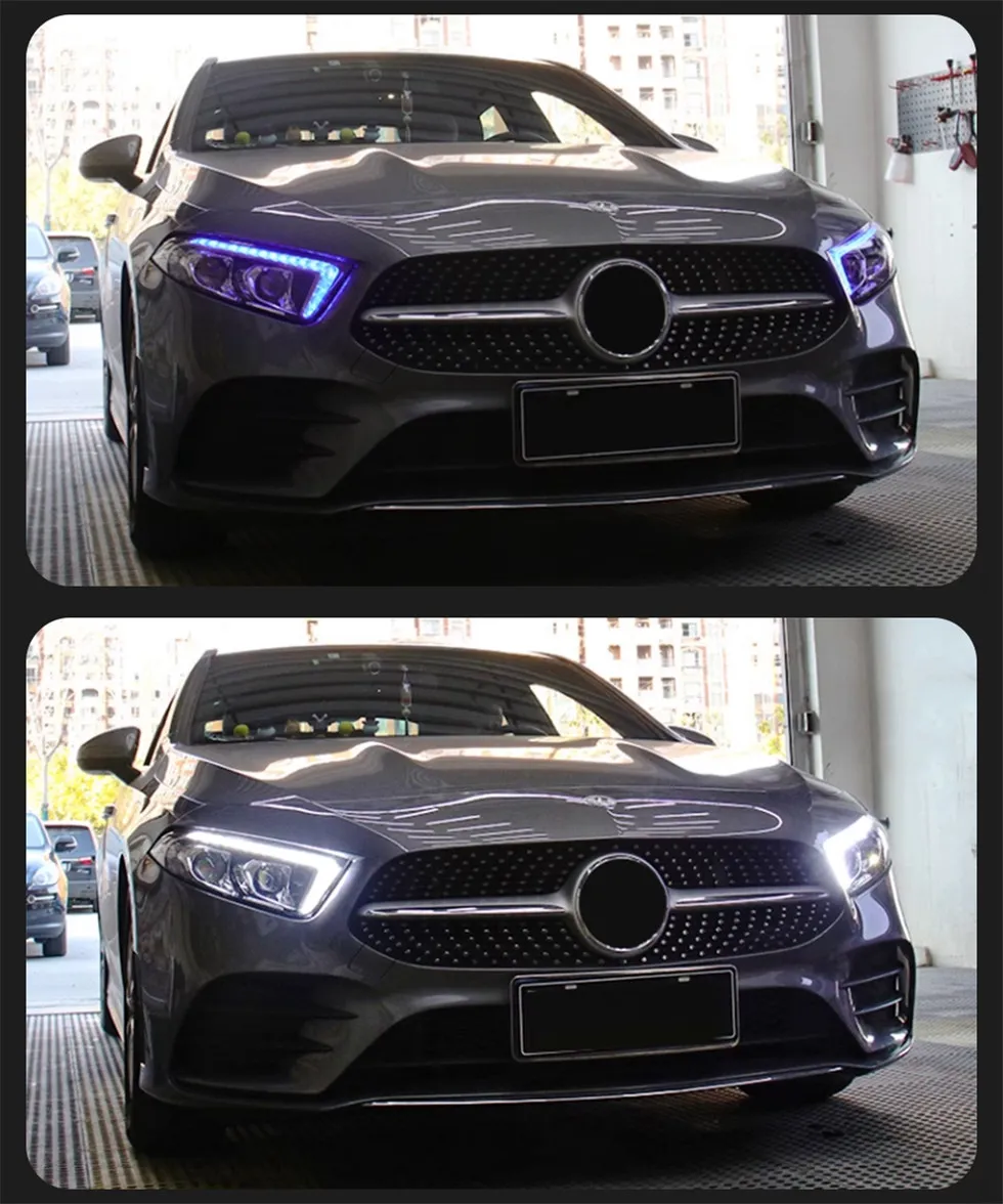 Headlight For Benz W177 Headlights 20 18-20 21 A180 A200 A260 Front Signal LED Daytime Running Lights