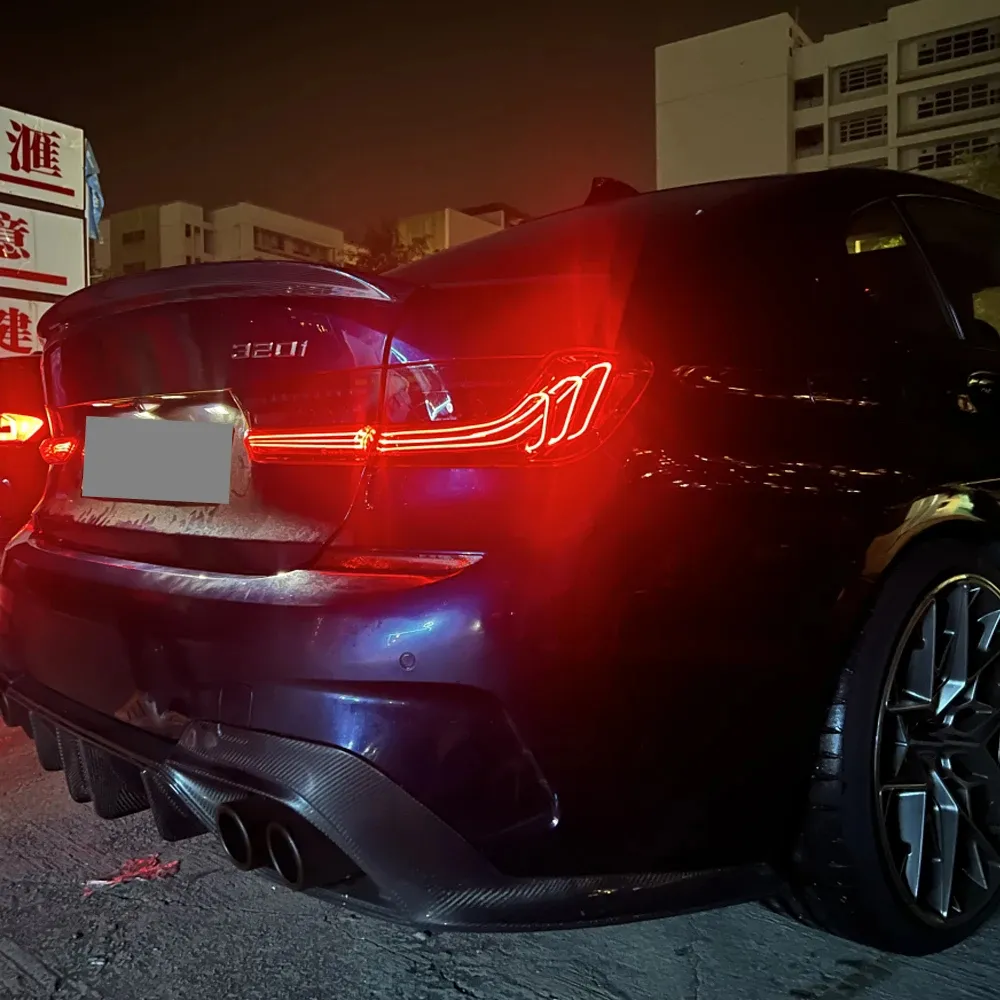 For BMW G20 G28 20 19-20 22 3-series 320I Modified DRL Rear Taillight Flowing Turn Signal Floating Line Car Lamp