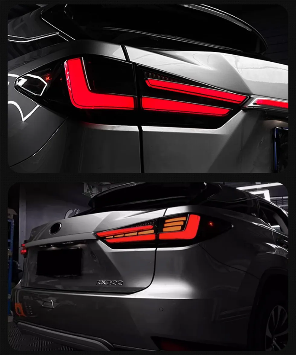 For Lexus RX RX300 RX350 RX400 20 16-20 22 Car LED Tail Light Brake Lamp Reverse Turn Signal Assembly