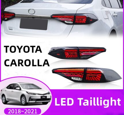 Car Taillights For Toyota corolla 20 18-20 20 LED Tail Lamp LED DRL Signal Brake Reverse auto Accessories