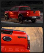 Taillight For Ranger Raptor 2022 2023 Tail Lights With Sequential Turn Signal Animation Brake Parking Lighthouse Facelift - Image 5