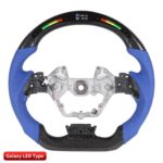 Steering Auto Racing Wheels for Toyota CHR Carbon Fiber Material LED Display Steering Wheel - Image 3