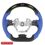 Steering Auto Racing Wheels for Toyota CHR Carbon Fiber Material LED Display Steering Wheel - Image 8