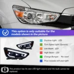 Car Headlight Assembly for Mitsubishi ASX 2013-20 19 LED Headlight DRL High Low Beam Bi LED Head Lamp Accessories - Image 6