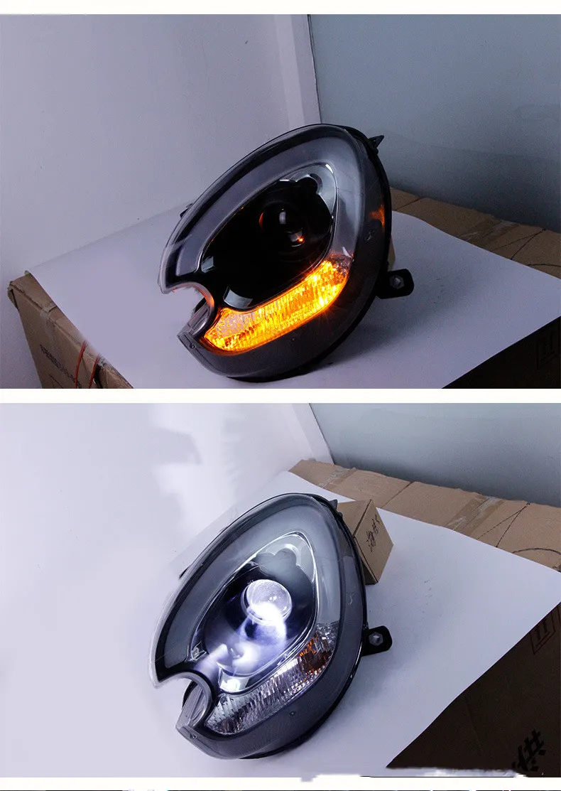 Upgrade For BMW MINI Countryman R60 Heightened with LED Daytime Running Lights Xenon Headlight Assembly