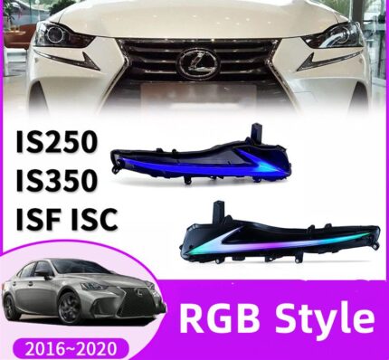Car Daytime Lights for Lexus IS 20 16-20 20 IS300 IS300H IS300HF IS350 IS350F LED Assembly RGB Style