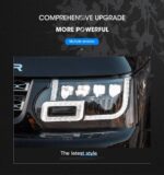 Car Headlights for Range Rover Sport / Executive LED Headlight 2010-2013 DRL Turn Signal High Beam Angel Eye Lens - Image 5
