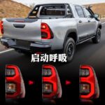 Auto Taillights for Toyota Hilux 20 15-20 21 LED DRL Tail Lamp Rear Reverse Fog Brake Turn Signal Accessories - Image 4