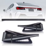 Taillight for Lexus IS Series 2006-2012 IS250 300 350 LED Tail Lights Through Lamp Start-up Animation Breathing Light - Image 4
