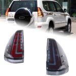 LED Taillamp for Land Cruise Prado 2700 4000 2003-2009 GX460 LED Taillight Back Brake Turn Signals Reverse Lamp - Image 3
