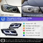 For BMW E90 Headlights 2005-2012 320i 318i 323i 3 Series LED Headlight Hid Bi Xenon Beam Signal Lamp - Image 7