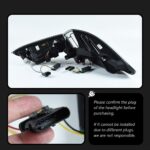 Car Taillights for BMW X1 LED Tail Light 20 17-20 21 F48 DRL Running Signal Brake Reversing Parking Tail Lamp Assembly - Image 4