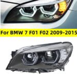 Car Headlight All LED For BMW 7 Series F01 F02 2009-20 15 Turn Light Laser Style Replacement DRL Daytime Lights
