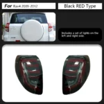 Auto Taillight Assembly Upgrade for Toyota RAV4 Car Assembly 2009-2012 LED Driving Turn Signal Rear Lamps - Image 6