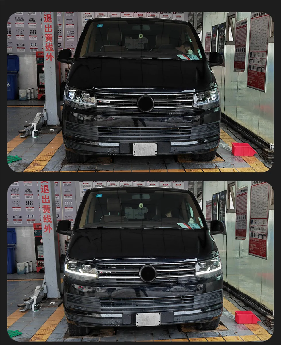 Headlight for VW Multivan T6 DRL Day Running Light LED Signal Bulb Fog Lamp Head Lights Auto Accessory