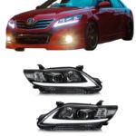 Car Styling For Toyota Camry 2009-2011 Car Dynamic Turn Signal LED Headlight Assembly Upgrade LED Street Lights