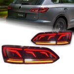 Car Tail Lights for VW Touareg 20 19-2023 LED Taillight Turn Signal Lamp Brake Light Rear Reverse Lights Assembly - Image 4