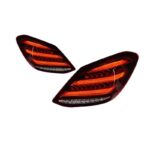 Car Tail Lights For Mercedes Benz C Class W205 C180 C200 C260 C63 2015-2021 Upgrade LED Dynamic Turn Signal Brake Taillights - Image 2