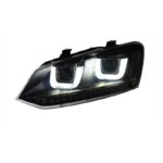 Car Head Lights Parts For VW Polo 20 11-20 18 LED Front Headlight Replacement DRL Daytime light Projector Facelift - Image 2