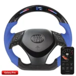 Steering Auto Racing Wheels for Toyota CHR Carbon Fiber Material LED Display Steering Wheel - Image 9