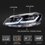 Car Front Headlight For VW Golf 7 20 14-20 17 LED Head Lamp Styling Dynamic Turn Signal Lens Automotive Accessories - Image 5